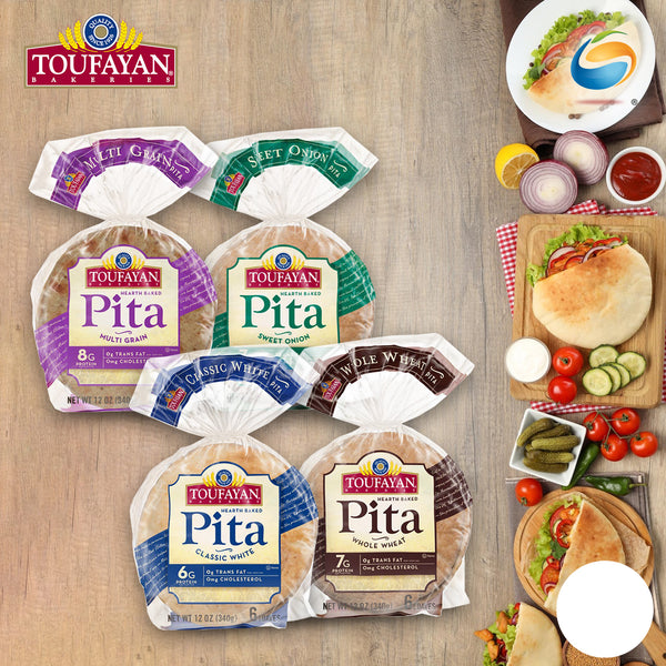 TOUFAYAN BAKERIES Pita Breads 340G gtkfoods