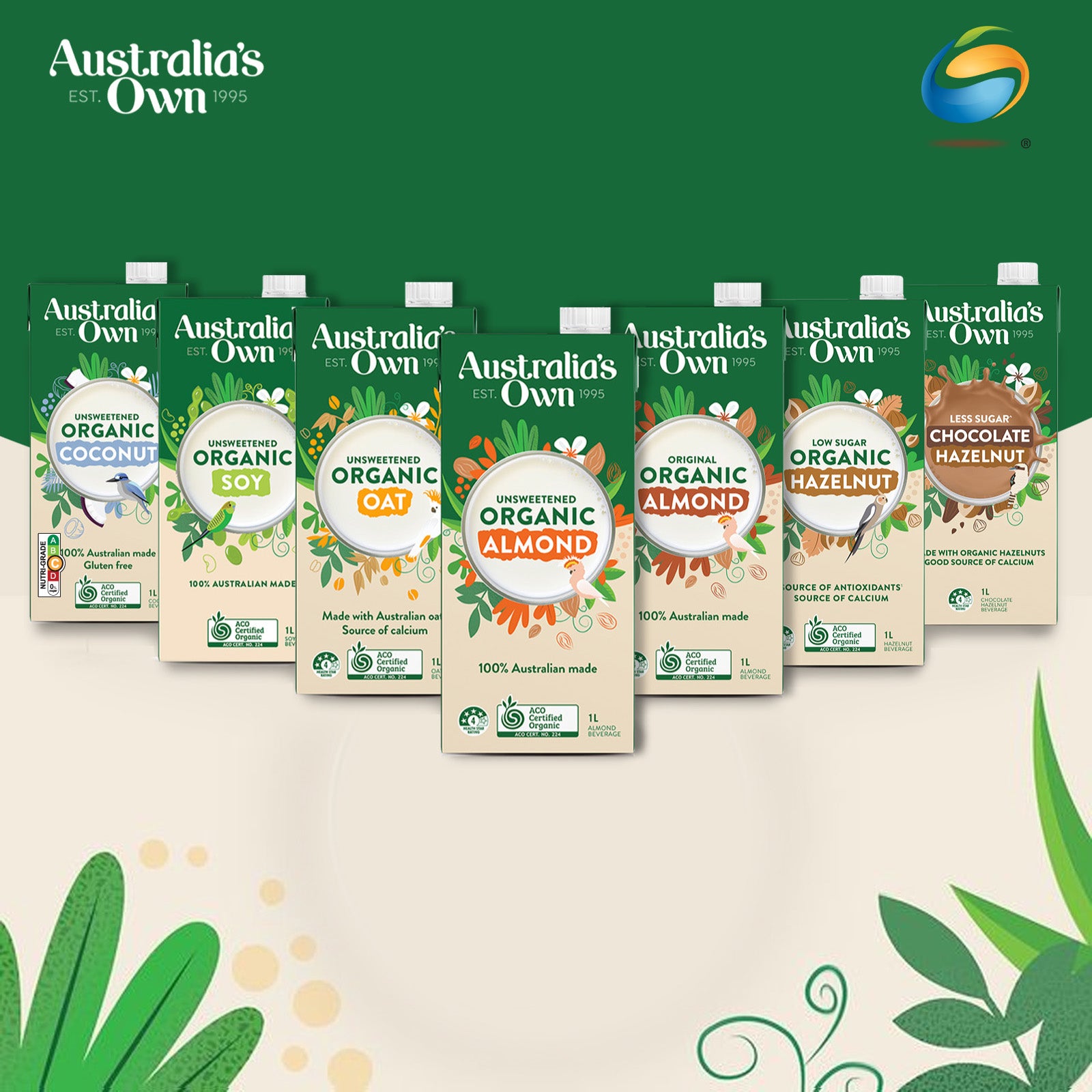 AUSTRALIA'S OWN Organic Plant Milk 1L