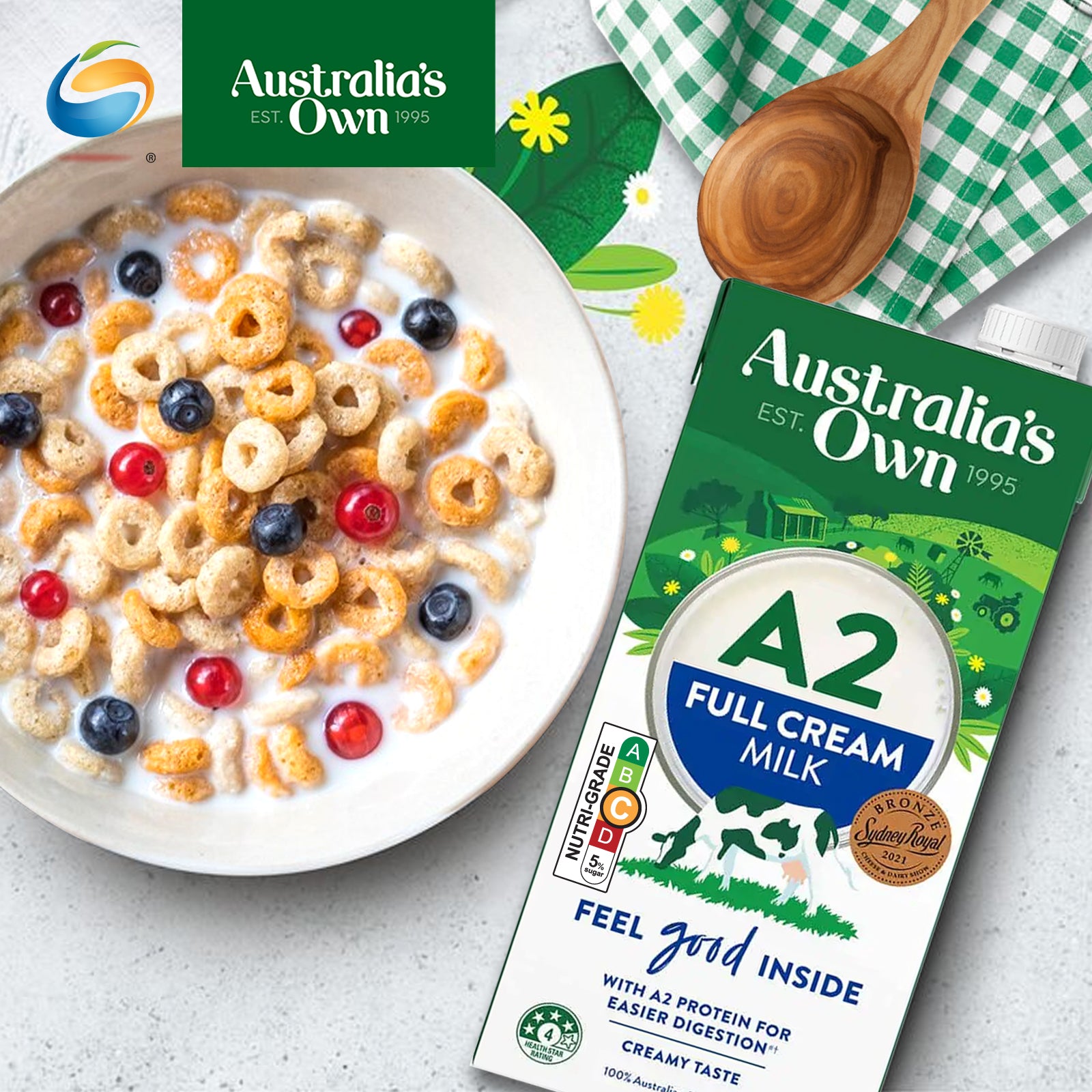 AUSTRALIA'S OWN A2 Protein Milk 1L