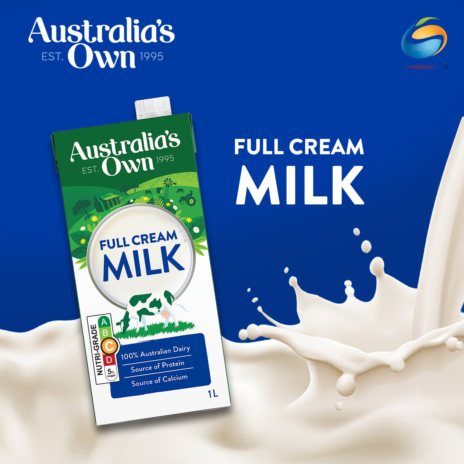 AUSTRALIA'S OWN Dairy Milk 1L