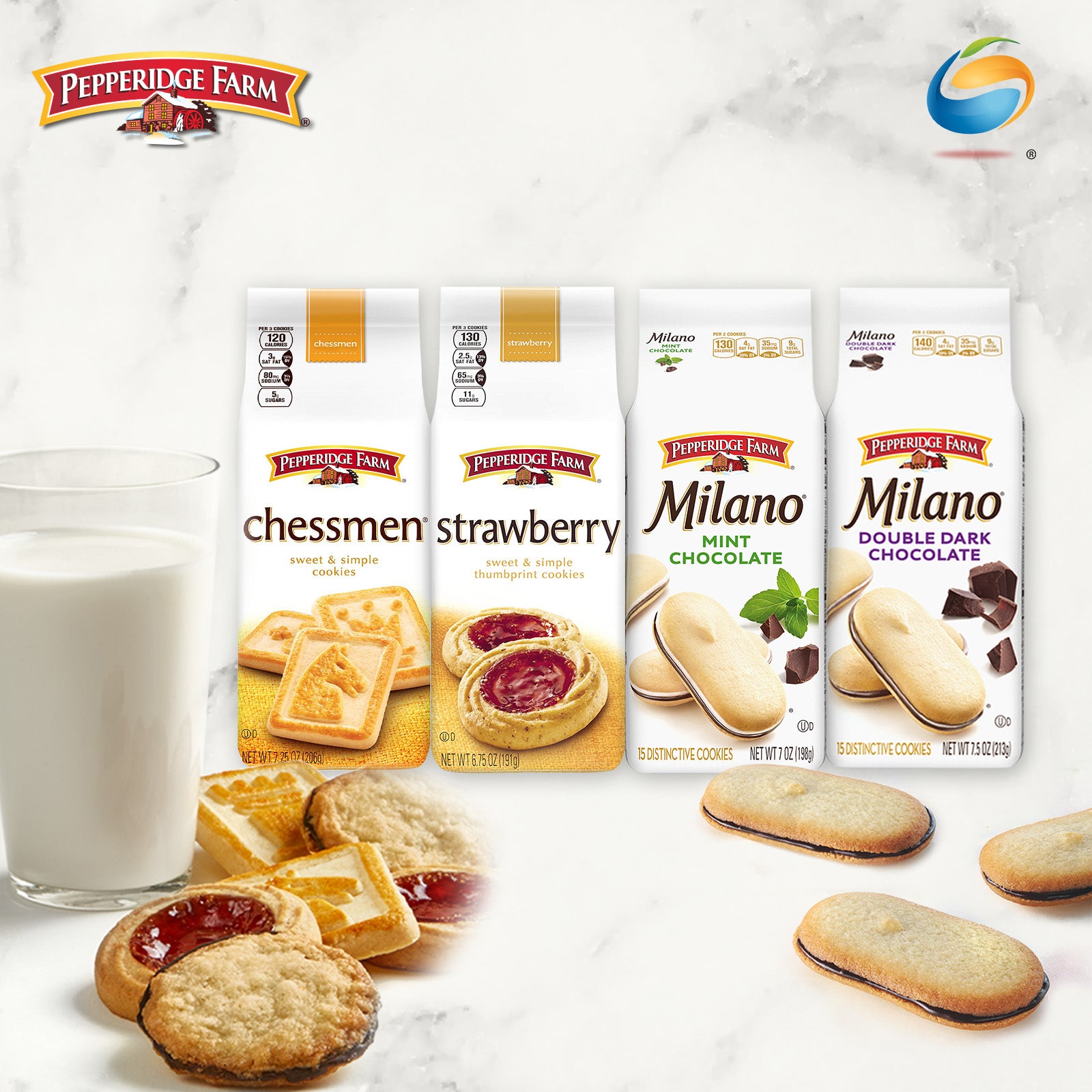 PEPPERIDGE FARM® Milano® & Distinctive Cookies