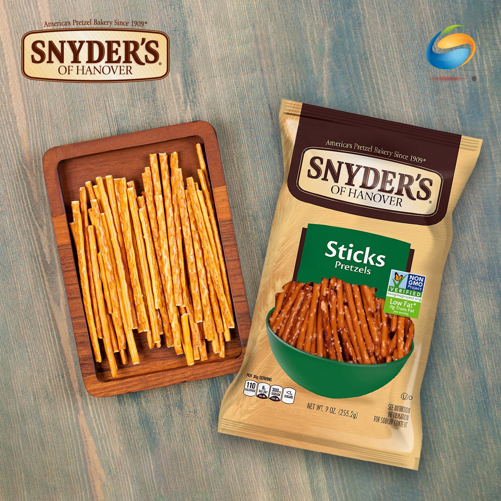 SNYDER'S OF HANOVER® Sticks & Mini Pretzels